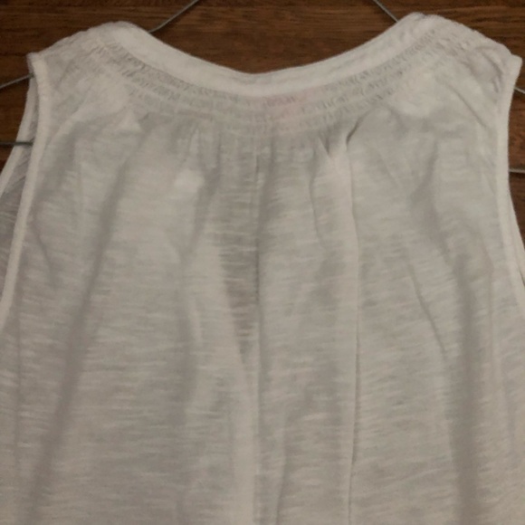 Lilly Pulitzer sleeveless white top womens large - Picture 4 of 6